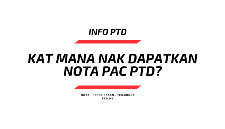 Nota PAC PTD